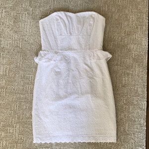 EUC Lilly Pulitzer Strapless Midi Dress (2)